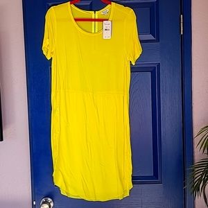 Dress Splendid M yellow